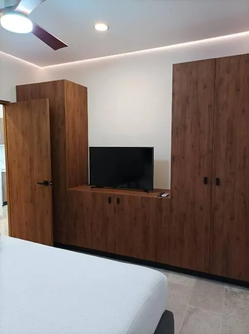 トゥルムDepa De 1Br Aldea Zama Con Piscina En Roof I Gtアパートメント アパート トゥルム